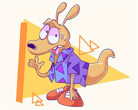 Rocko fanart by misskippie on Newgrounds