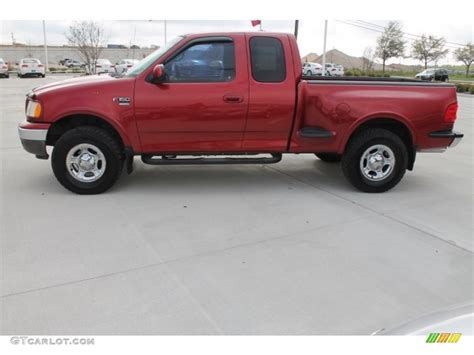 Dark Toreador Red Metallic Ford F Xlt Extended Cab X Exterior