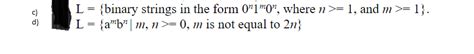 Solved Construct Non Deterministic Pushdown Automata To Chegg