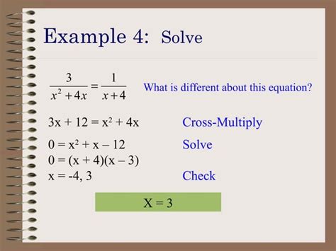 Rational equations | PPT