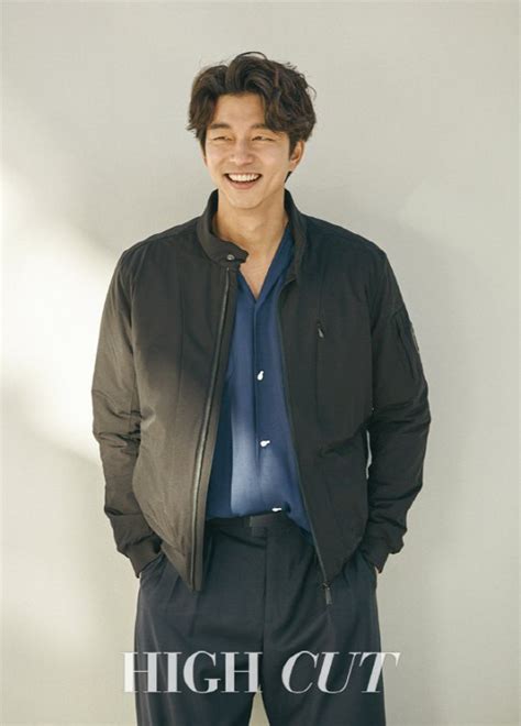 Gong Yoo Takes It Easy For High Cut Photoshoot Gong Yoo Coffee