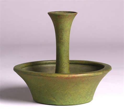 Roseville Velmoss Matte Green Bowl California Historical Design