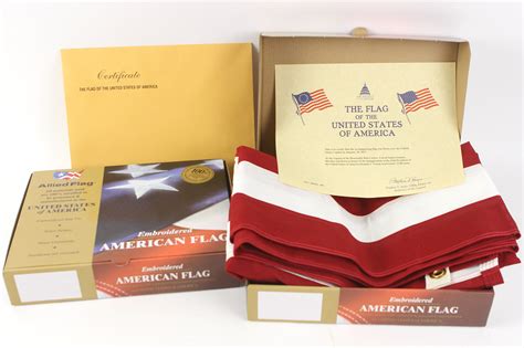 Lot Detail 2017 January 20 American Flag Flown Over Us Capitol For Donald Trump S