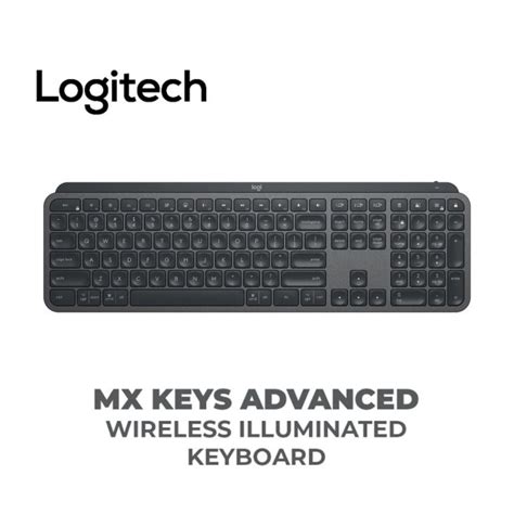 Logitech Mx Keys Advanced Wireless Illuminated Keyboard Lazada Ph