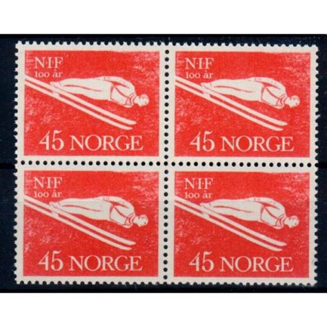 Postfriske Frimerker Norge Nk Blokk