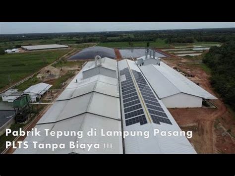 Cv Gunung Mas Putra Kencana Pabrik Tepung Lampung Pasang Plts Youtube