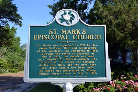 Photo St Marks Episcopal Church Marker