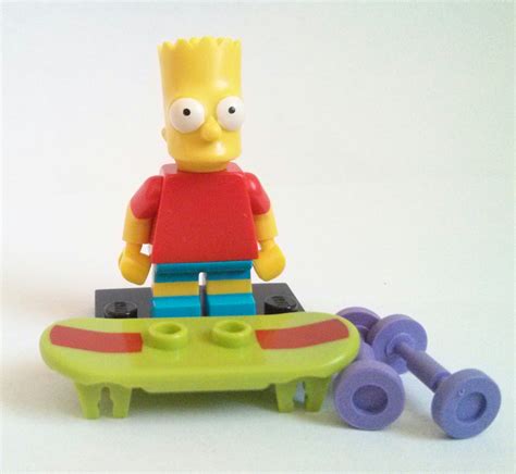 Bart Simpson Lego Collectible Minifigure Series The Simpsons