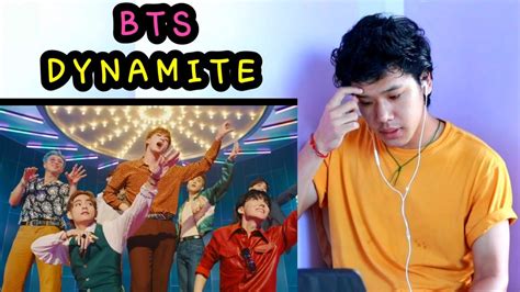 1D Fan Reacting To BTS Dynamite Official K Pop YouTube