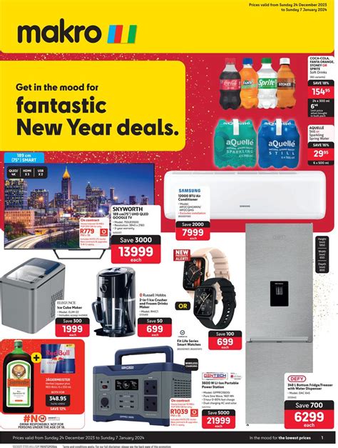 Makro Fantastic New Year Deals 24 December 07 January 2024 M