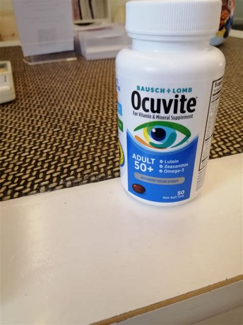 Ocuvite Eye Vitamin Mineral Supplement Health Nutrition Health