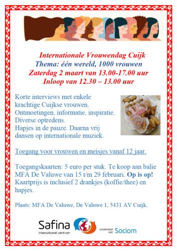 Internationale Vrouwendag 2024