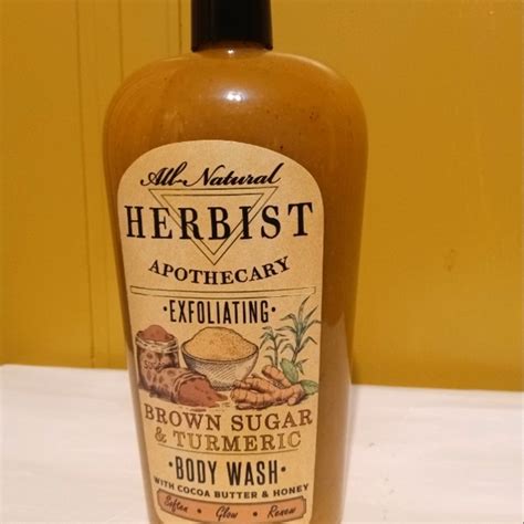 Herbist Bath And Body Herbist Apothecary Brown Sugar And Tumeric