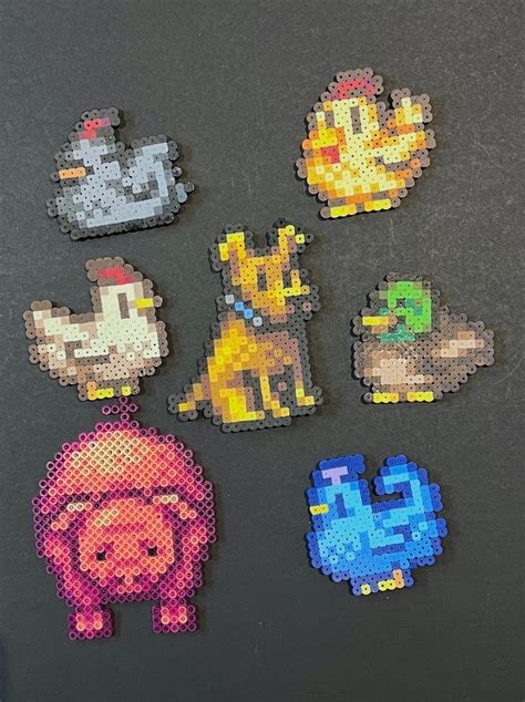 Stardew Valley Perler Beads Sprites Etsy