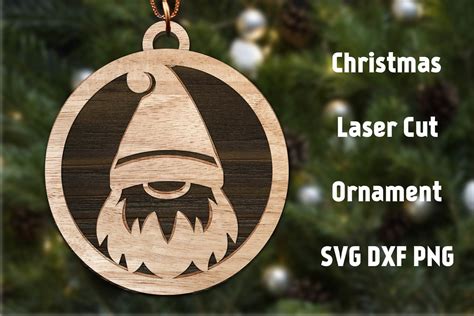 Christmas Ornament Laser Cut File Graphic By Missloren85 · Creative Fabrica