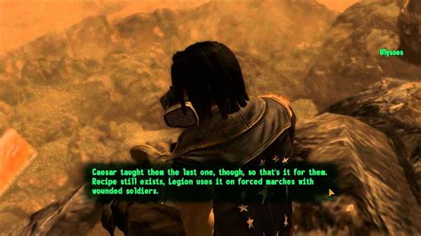 Fallout New Vegas Lonesome Road Talking To Ulysses After The Ending