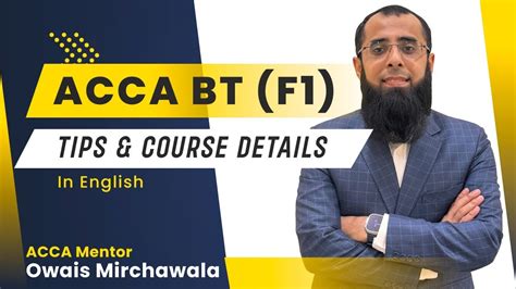 Introduction To Acca Bt F Achieve Top Scores With Expert Guidance