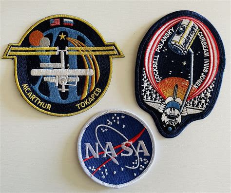 Nasa Space Shuttle Astronaut Patches