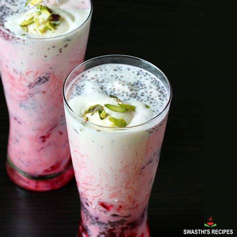 Falooda Recipe Faluda Ice Cream Swasthis Recipes
