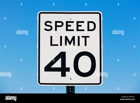 Speed Limit Hi Res Stock Photography And Images Alamy