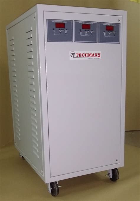 Three Phase 45 KVA Servo Stabilizer Rs 65000 Unit Standard Power