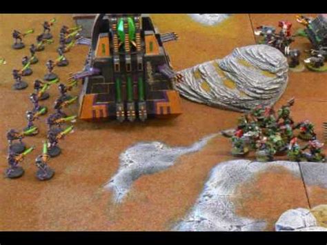 Necron Vs Orks Battle Report YouTube