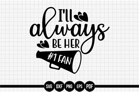 I Ll Always Be Her Fan Graphic By Creativemim Creative Fabrica