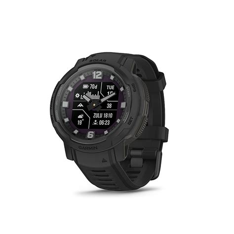 Garmin Instinct Crossover Solar Tactical Edition Mm Smartwatch Fiber