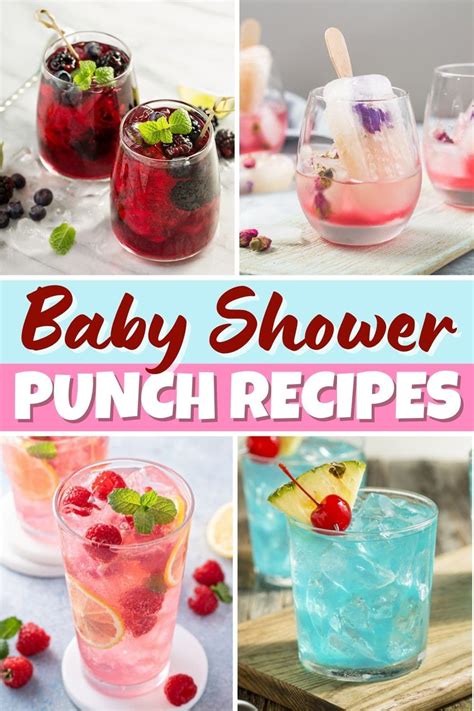 Easy Baby Shower Punch Recipes And Ideas Recipe Baby Shower