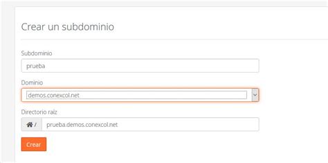 Como A Adir Un Dominio Y Subdominio A Tu Hosting Cpanel Conexcol