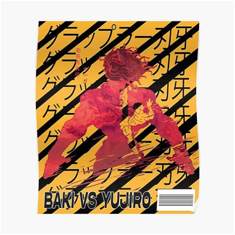 Yujiro Hanma Gym Baki Hanma The Grappler Poster For Sale By