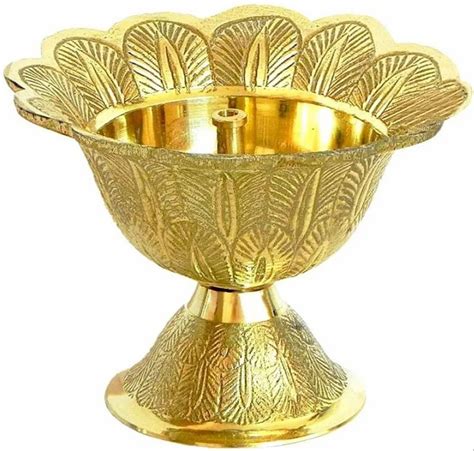 Dokchan Brass Akhand Jyoti Diya At Rs Piece Brass Diya In New