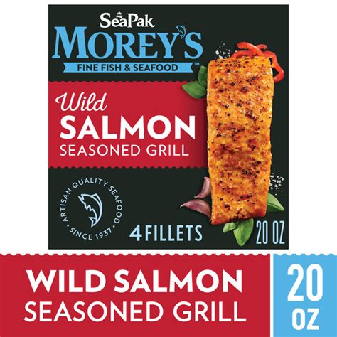 Publix Morey S Wild Salmon Seasoned Grill 4 Pack Same Day Delivery Or