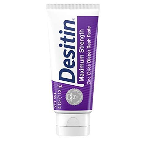 Desitin Maximum Strength Baby Diaper Rash Cream with 40% Zinc Oxide for Treatment, Relief ...