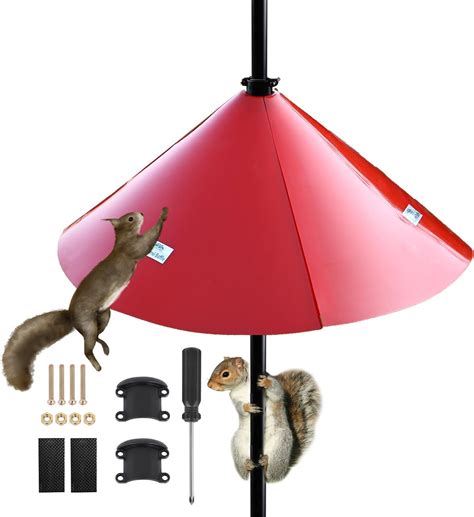 Amazon Squirrel Baffle For Bird Feeder 19 Inch Large Squirrel