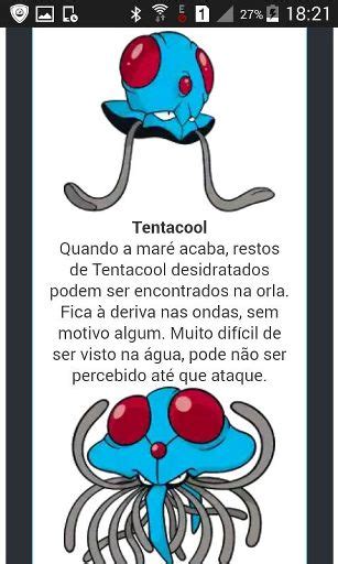 Tentacool Wiki Pokémon Amino