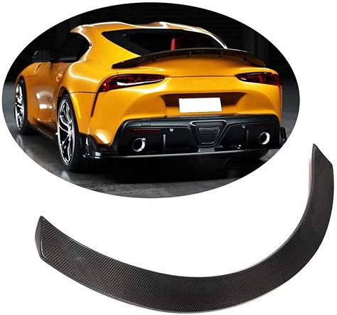 Buy Carbon Fiber Rear Roof Spoiler For Toyota Supra J29 Coupe 2019 2021