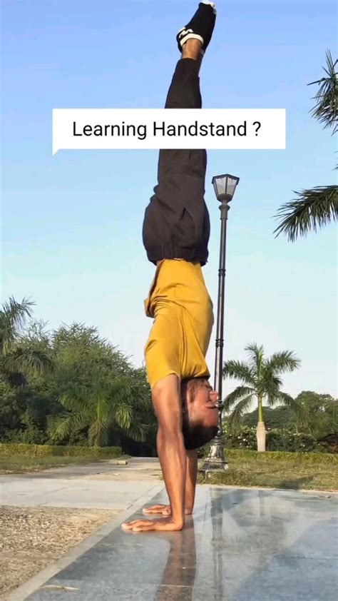 Learning Handstand Try These Drills Flexibility Workout Quick