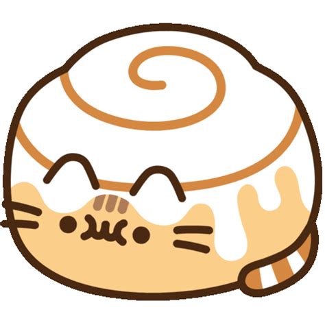 Cinnamon Roll Valentine Sticker By Pusheen Find Share On GIPHY Di 2024