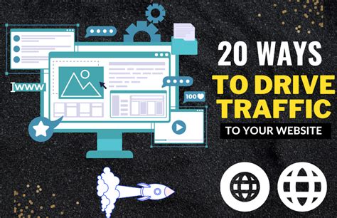 20 Ways To Increase Traffic To Your Website