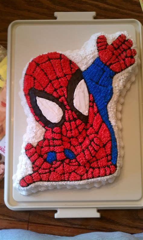 Wilton Spider Man Cake Pan Spiderman Cake Beef Wellington Wilton