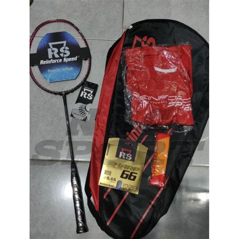 Jual Raket Badminton Rs Micron Saber Original Fullset Tinggal Pake