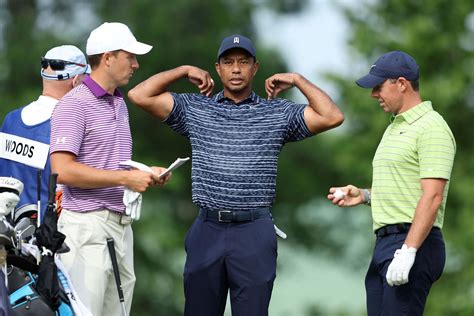 Tiger Woods Rory McIlroy And Jordan Spieth Top 2022 PGA Tour Player