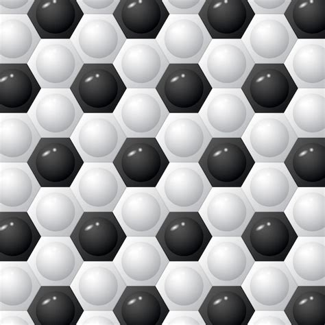 Fondo De F Tbol Hexagonal Vector Premium