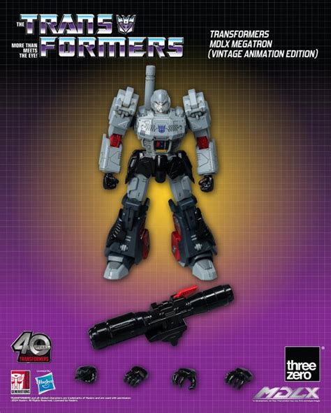 Transformers Mdlx Articulated Figure Series Megatron Vintage Animation