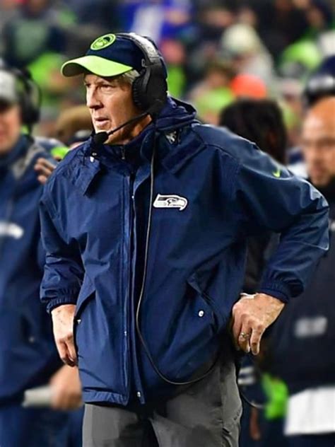 Pete Carroll Seattle Seahawks Jacket | Free Shipping