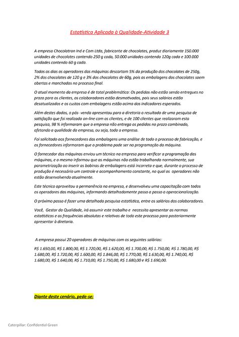 Revisar histórico do envio Semana 03 Atividade Avaliativa Técnico