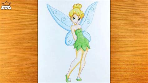 25 Easy Tinkerbell Drawing Ideas - How to Draw Tinkerbell