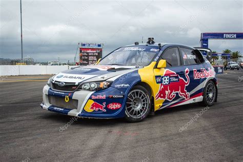 San Pedro CA September 20 2014 American Driver Travis Pastrana