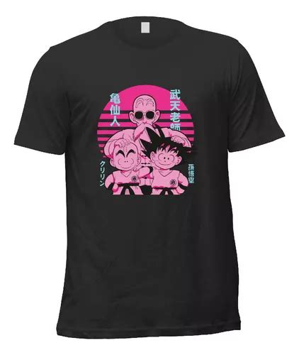 Playera Anime Dragon Ball Z Mtro Roshi Goku Krillin A Meses Sin